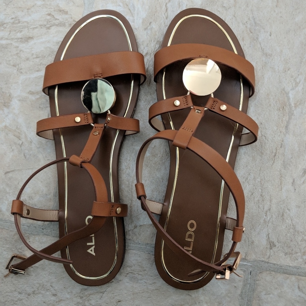 Aldo leather sandals